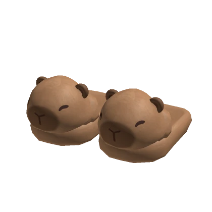 Capybara Slippers