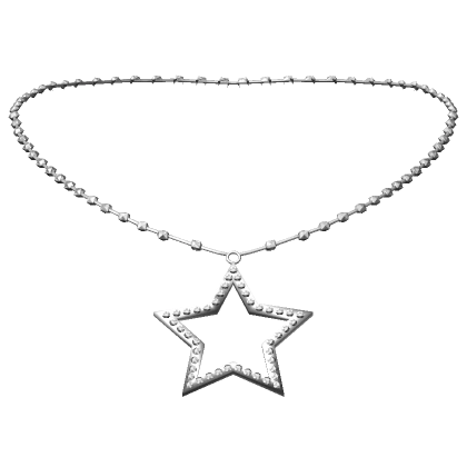 ♡ star necklace