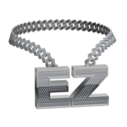 ez silver chain necklace