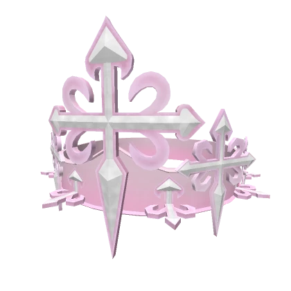 Pink Imperial Cross Crown