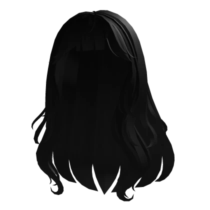 Soft Layered Fluffy hair / Black