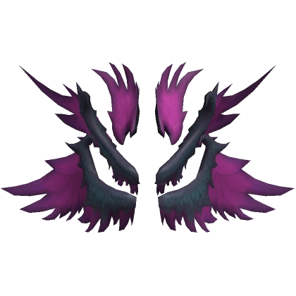 Purple Witch Wings