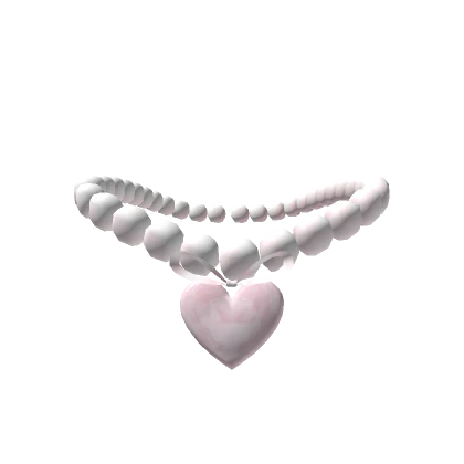 Pretty Princess Heart Pendant Necklace 