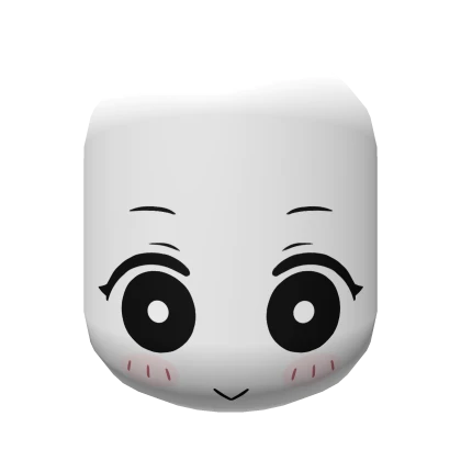 Cheery Kawaii Chibi Face - Black 3