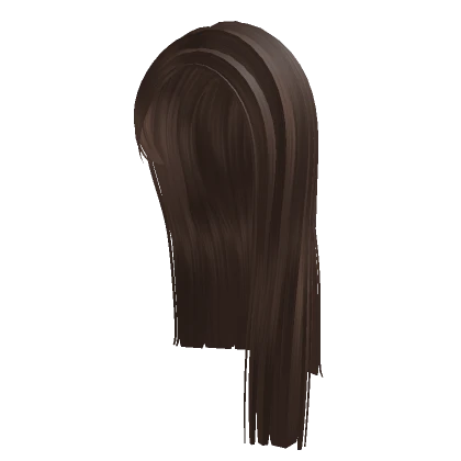 The Girly Y2K Laid Middle Part Brown