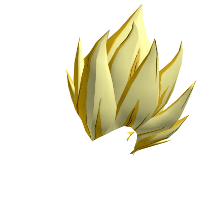 Super Yellow Prince Warrior Hair Z