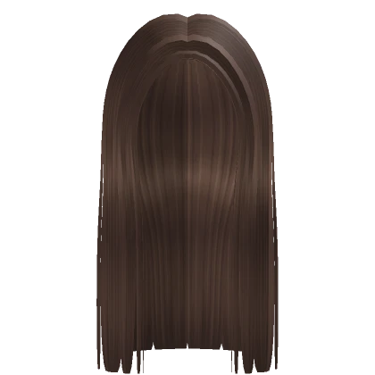 long straight y2k hair in Brown