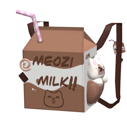 ♡ kawaii chocolate milk backpack 1.0