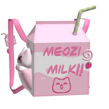 ♡ kawaii strawberry milk backpack 1.0