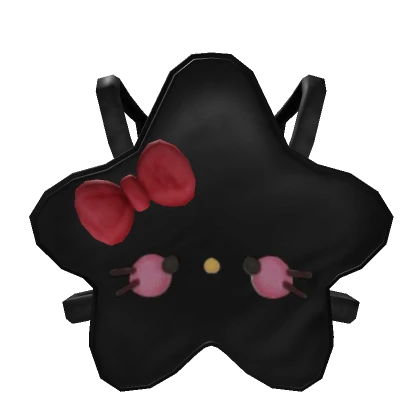 [1.0] Black Star Kitty Backpack 