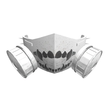 🍀White Skull Gas Mask