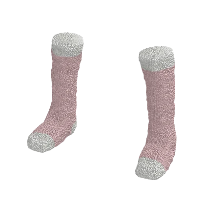 💖 Pink Fluffy Socks One Size Fits All