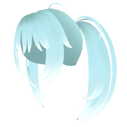 Green and White Miku Anime Hair (Shining)