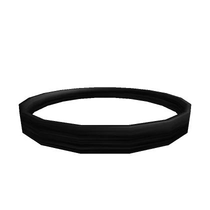 Black Band (For Banded Top Hats)