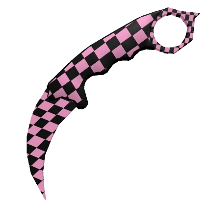 Basic Karambit Knife - Pink 'N Bad