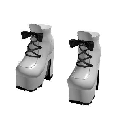 Vamp Boots Ankle Version (White)