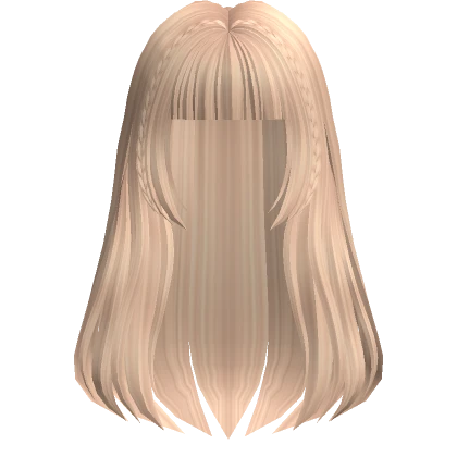 Soft Flowy Straight Long Hair (Blonde)