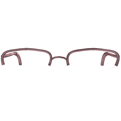 Low eye half frames  (pink)