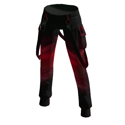 Red Wave Pants