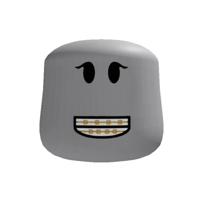 Cheeks Golden Brace Girl Face (RECOLORABLE)