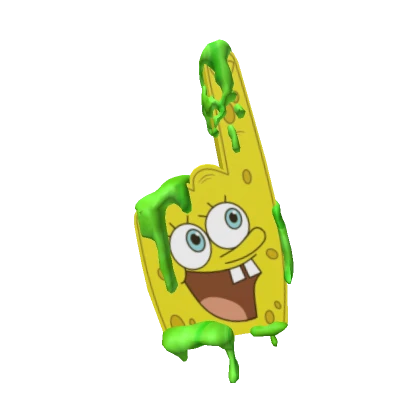 Super Bowl LVIII SpongeBob Foam Finger Head