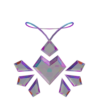 Crystal Heart Necklace 3.0