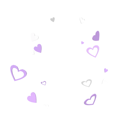 Purple Heart Confetti