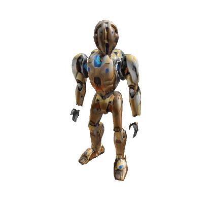 Gold Robot Mech