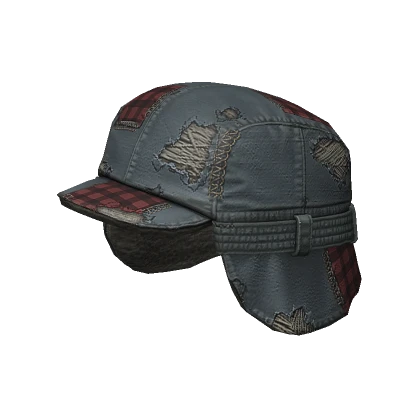 Patched Aviator Cap