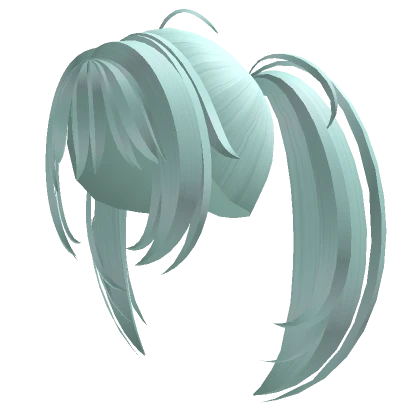 Green Miku Anime Hair