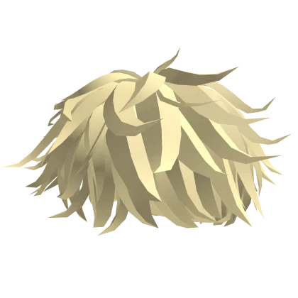 Blonde Messy Hair