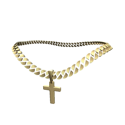 gold cross chain