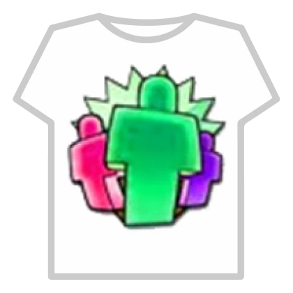 Friendship badge: Pink, purple, green