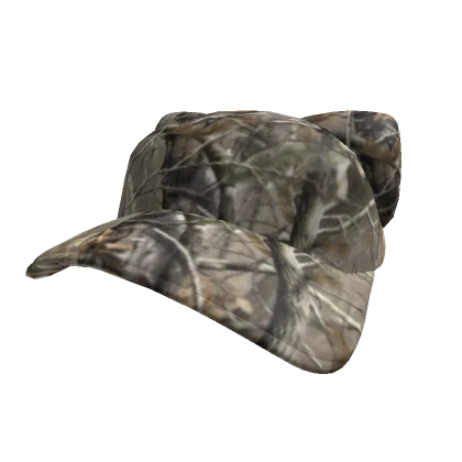 Kawaii Camo Kitty Cap