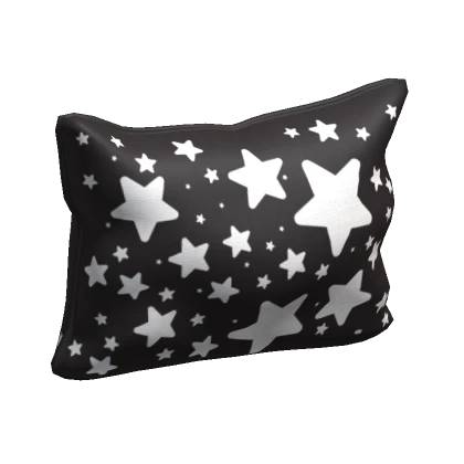 black star pillow