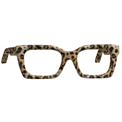 leopard cheetah glasses