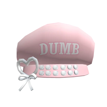 💟San Valentine - DUMB LOVE pink Beret