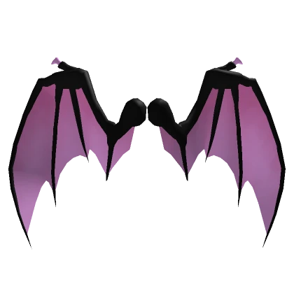 Pink Demon Wings