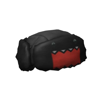 Dark Folded Domo Ushanka