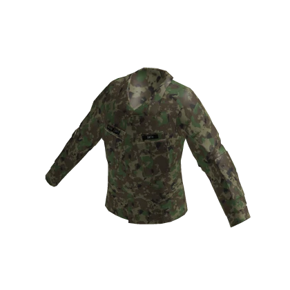 Woodland Camo Army Uniform Shirt 2.0