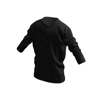 Rolled Up Black Longsleeve