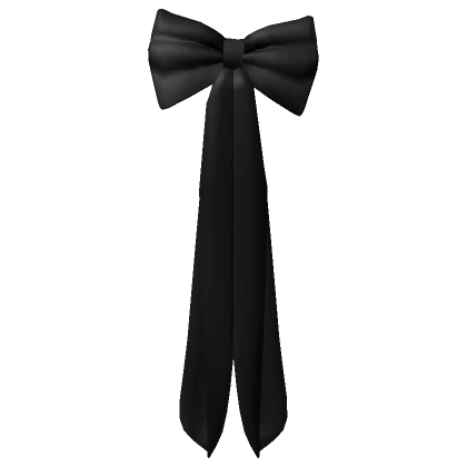 Long Black Lace Ribbon Recolor