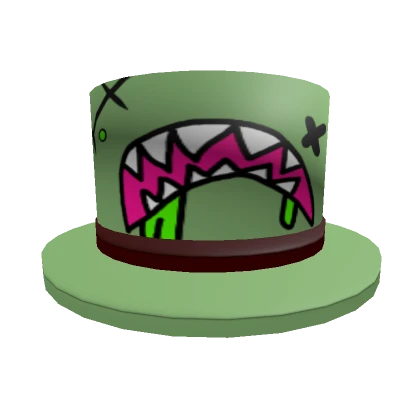 Zombie shark tophat