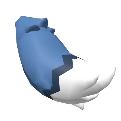 Sky Blue Kemono Fox Tail