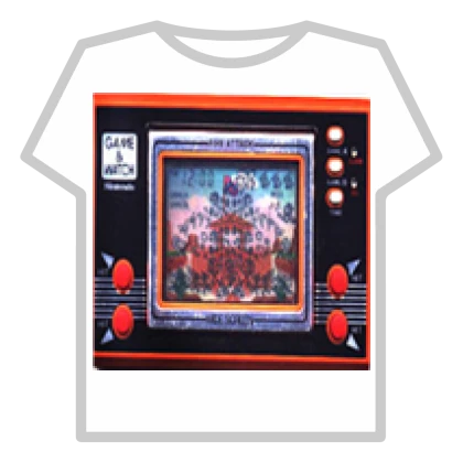 Game&watch shirt 2