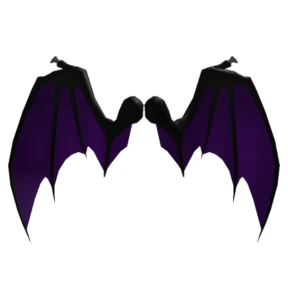 Purple Demon Wings