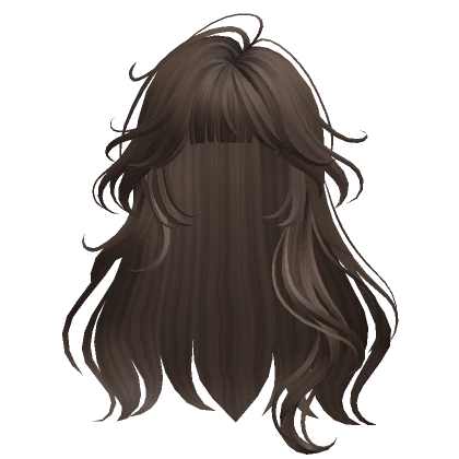 Soft Long Wavy Hair(Brown)