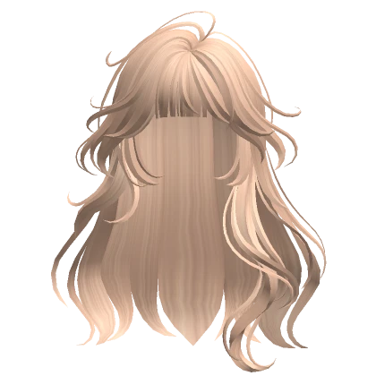 Soft Long Wavy Hair(Blonde)