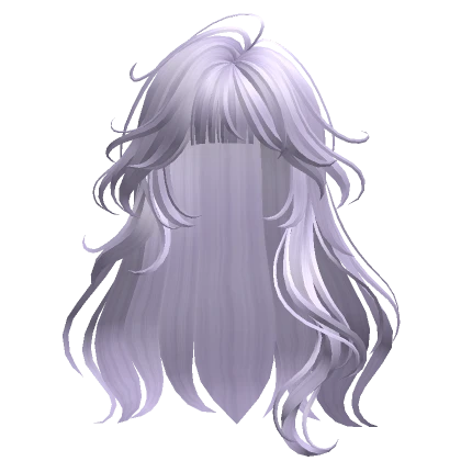 Soft Long Wavy Hair(Light Purple)