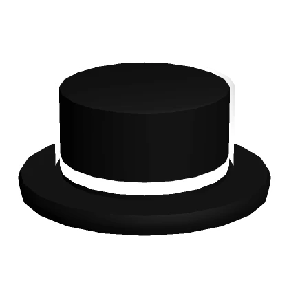 White Neon Void Top Hat